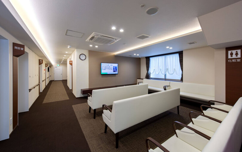 1F　玄関・待合室・診察室・OPE室観