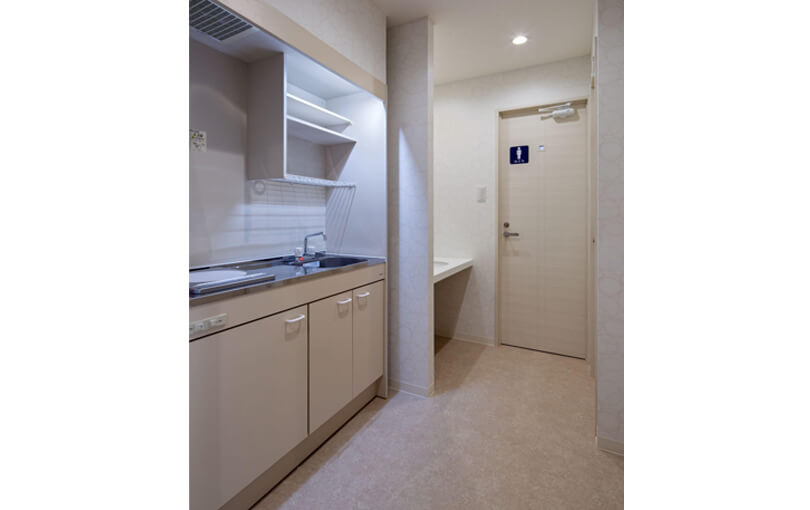 3F　休憩室・スタッフ用トイレ観